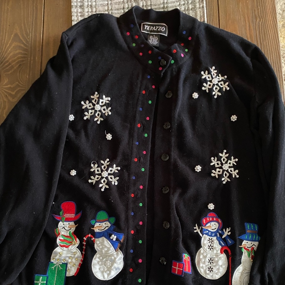 Terrazzo Vintage Button Down Cardigan